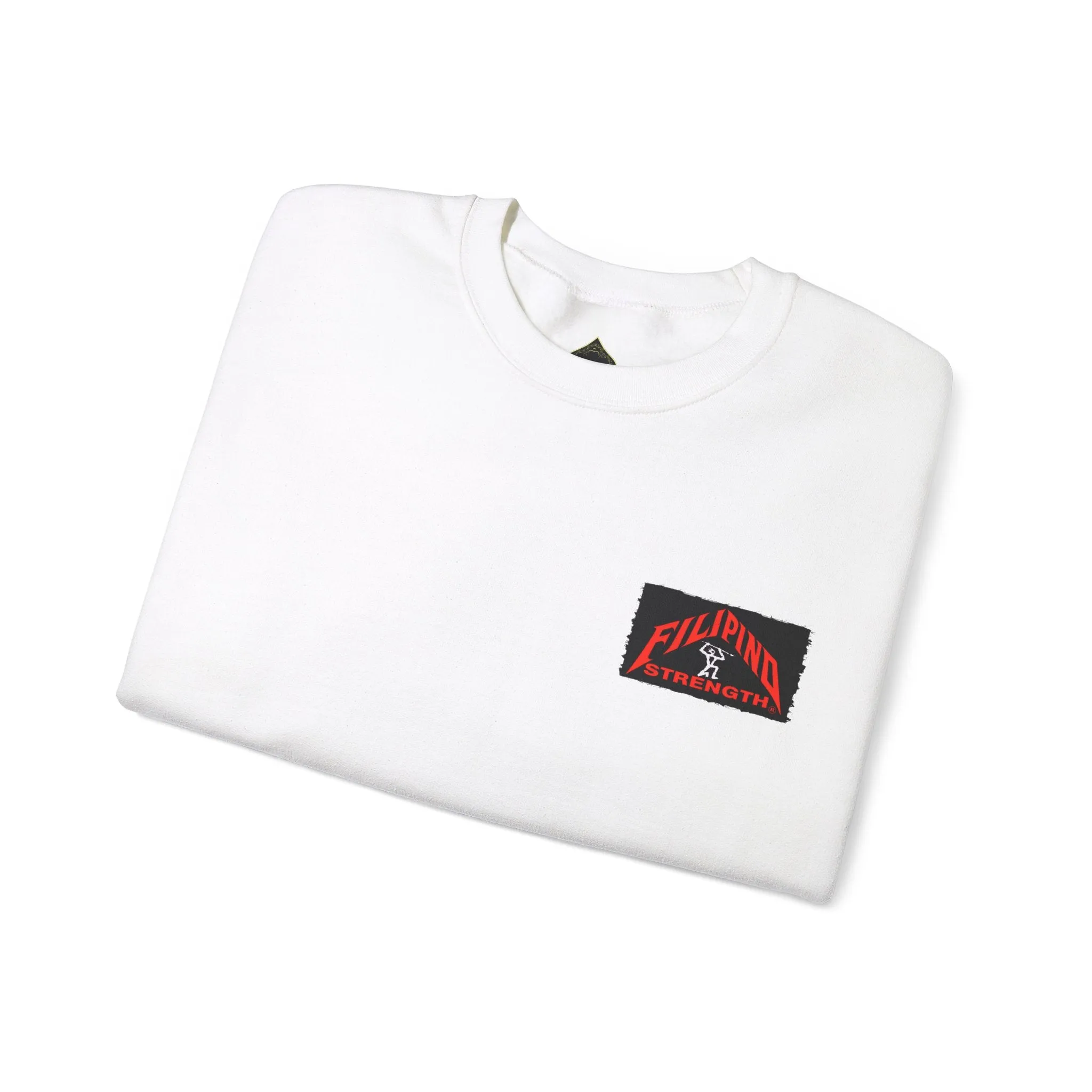 Filipino Strength Lapu Lapu Vintage Design 90s New Print Unisex Heavy Blend™ Crewneck Sweatshirt