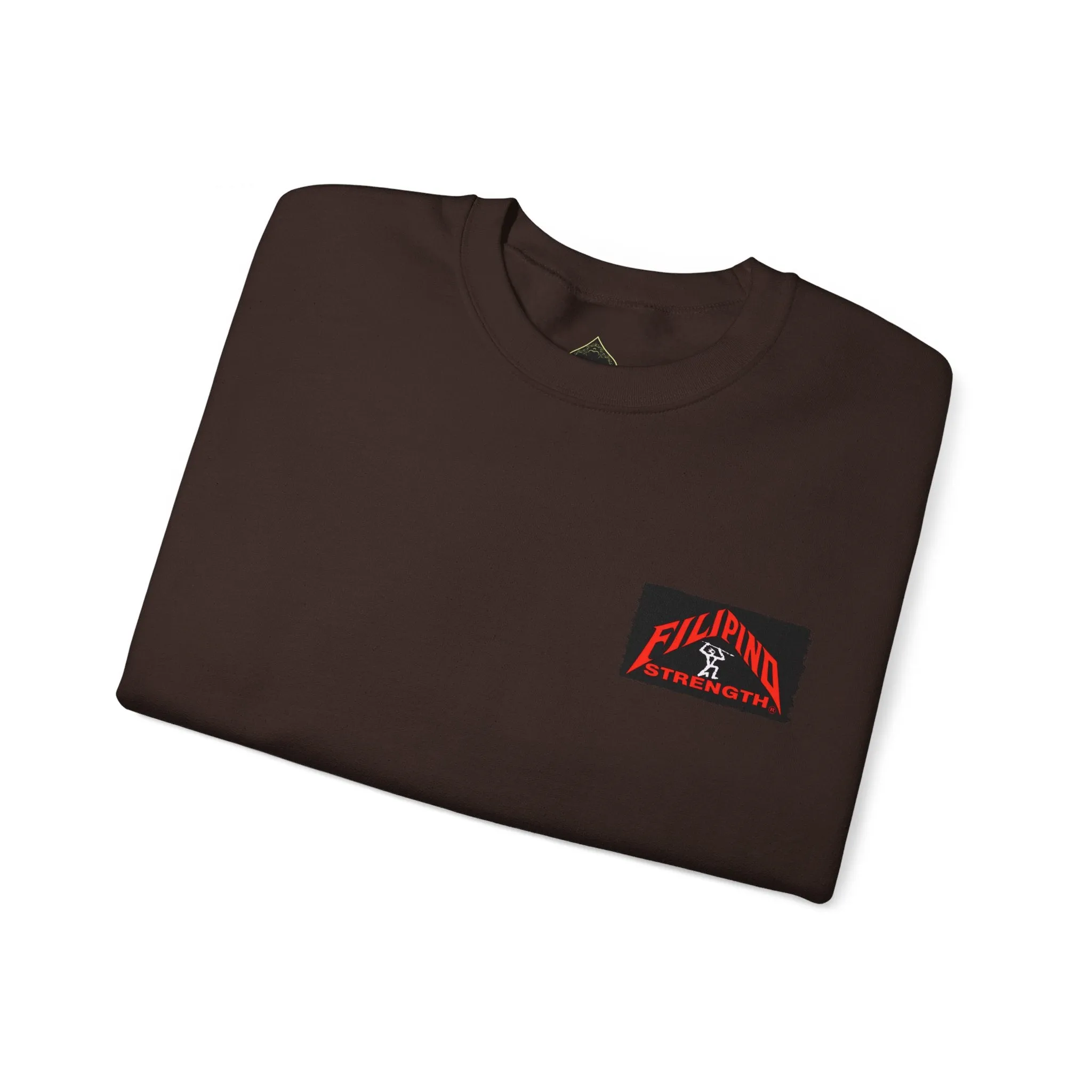 Filipino Strength Lapu Lapu Vintage Design 90s New Print Unisex Heavy Blend™ Crewneck Sweatshirt