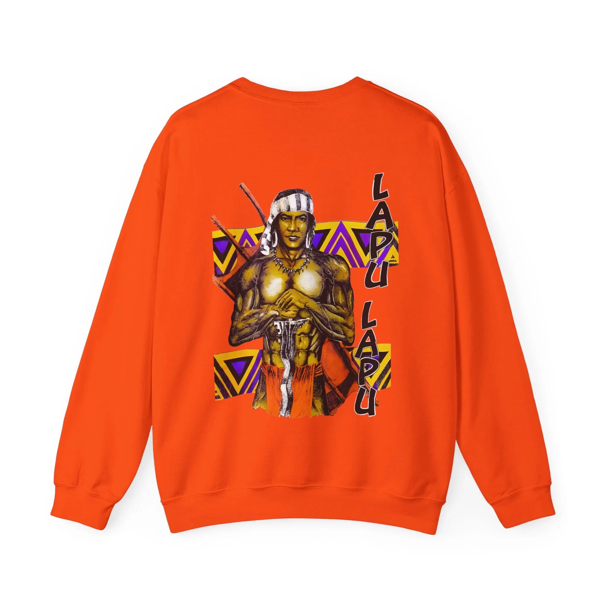 Filipino Strength Lapu Lapu Vintage Design 90s New Print Unisex Heavy Blend™ Crewneck Sweatshirt
