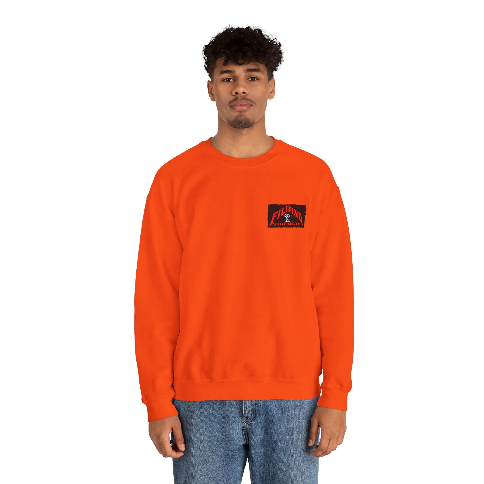 Filipino Strength Lapu Lapu Vintage Design 90s New Print Unisex Heavy Blend™ Crewneck Sweatshirt