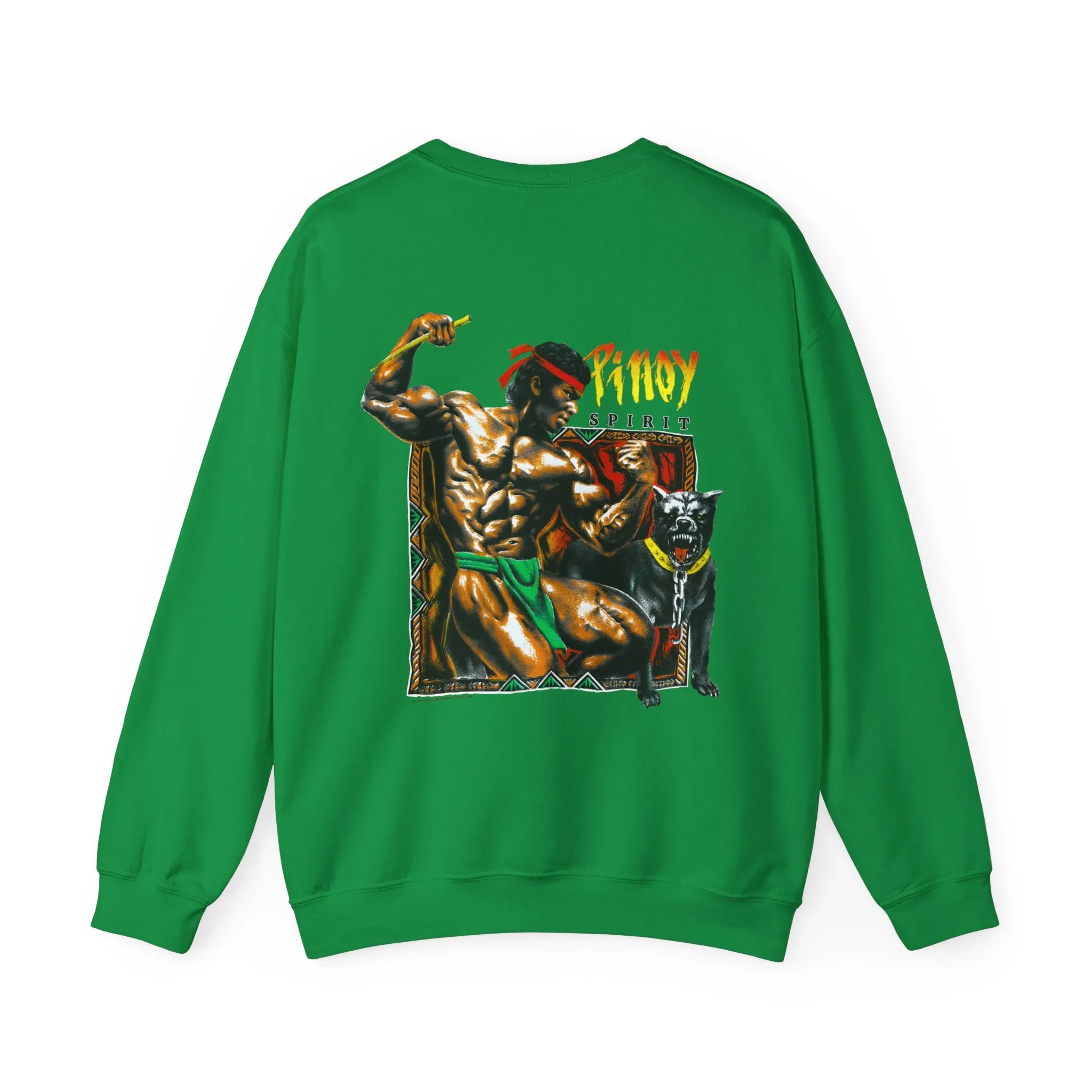 Filipino Strength Pinoy Spirit Vintage Design 90s New Print Unisex Heavy Blend™ Crewneck Sweatshirt