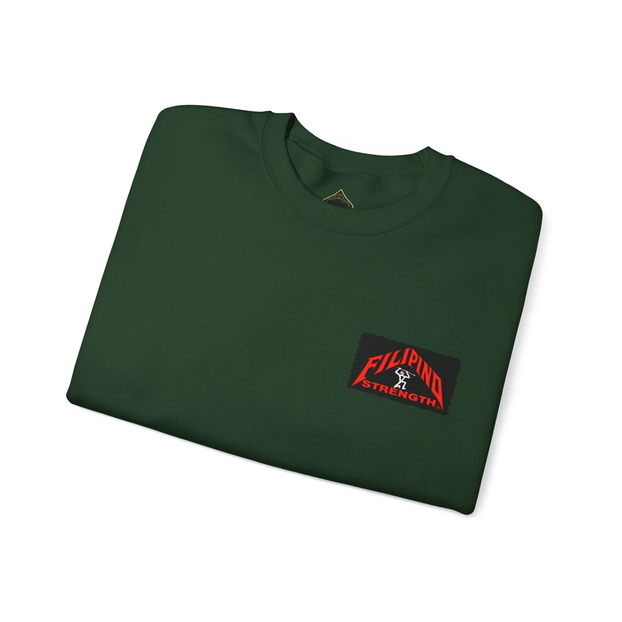 Filipino Strength Pinoy Spirit Vintage Design 90s New Print Unisex Heavy Blend™ Crewneck Sweatshirt