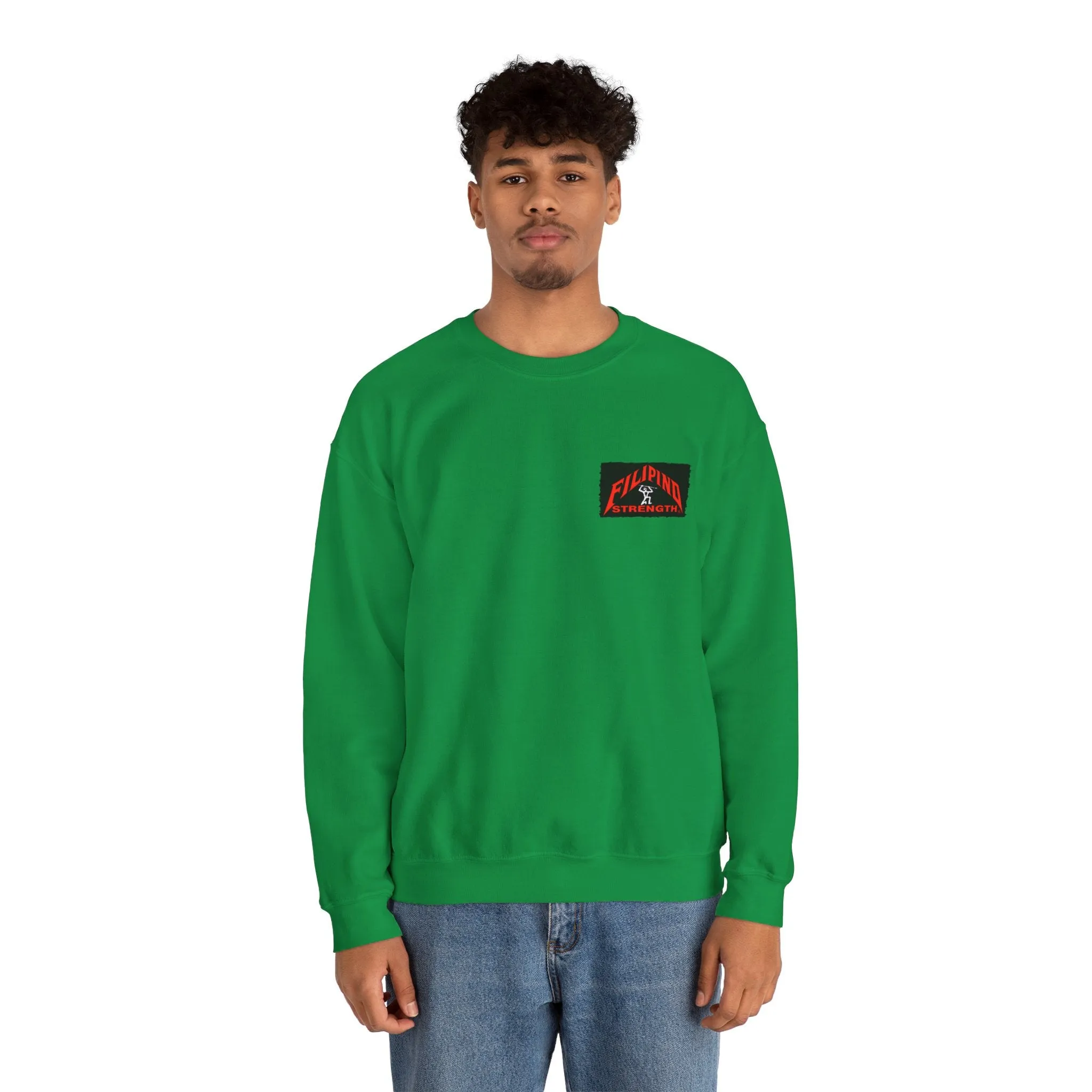 Filipino Strength Pinoy Spirit Vintage Design 90s New Print Unisex Heavy Blend™ Crewneck Sweatshirt