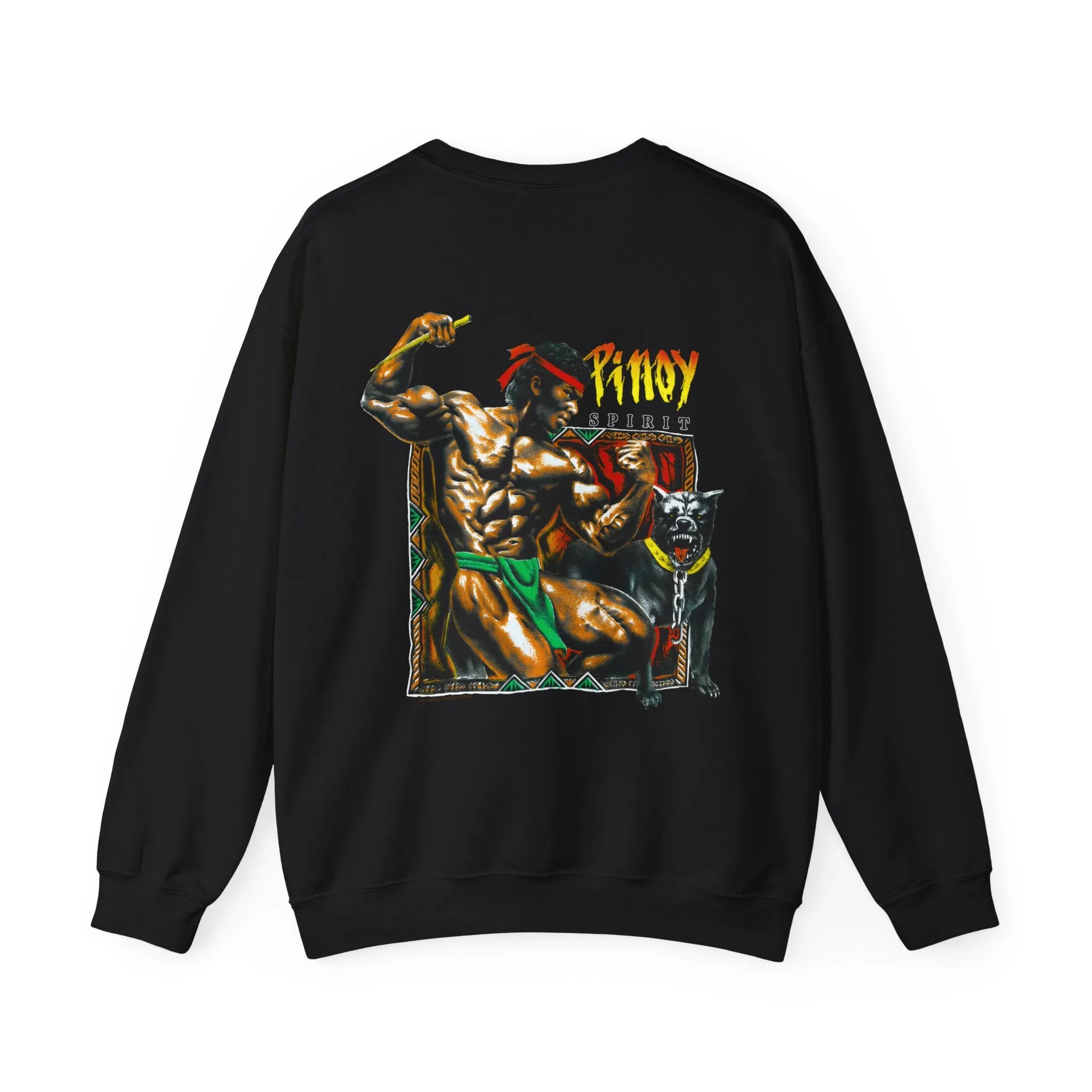 Filipino Strength Pinoy Spirit Vintage Design 90s New Print Unisex Heavy Blend™ Crewneck Sweatshirt