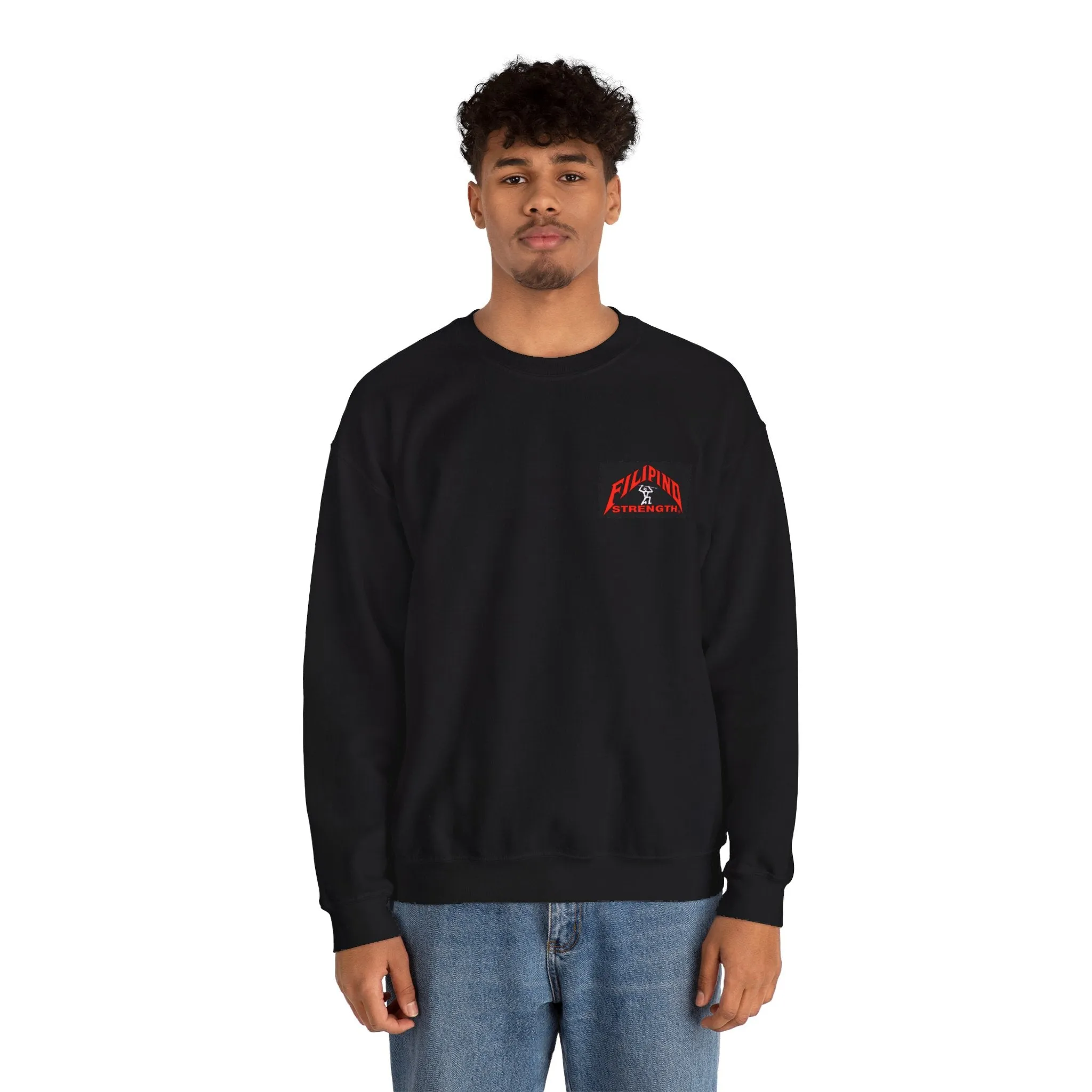 Filipino Strength Pinoy Spirit Vintage Design 90s New Print Unisex Heavy Blend™ Crewneck Sweatshirt
