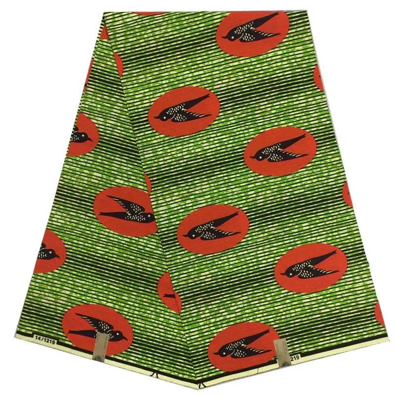 Firoza Colored Afro Caribbean Prints 100% Cotton fabric Design