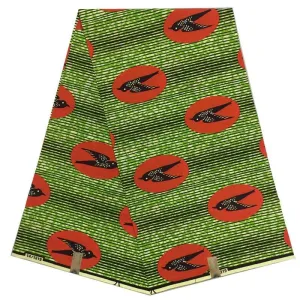 Firoza Colored Afro Caribbean Prints 100% Cotton fabric Design