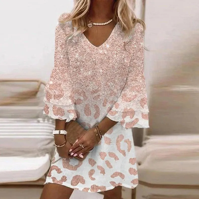 Flare Sleeve Boho Dresses - Veronica™
