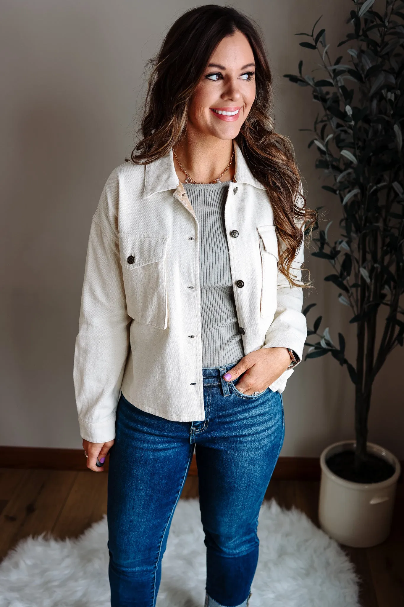 Fletcher Snow Wash Jacket - Oatmeal