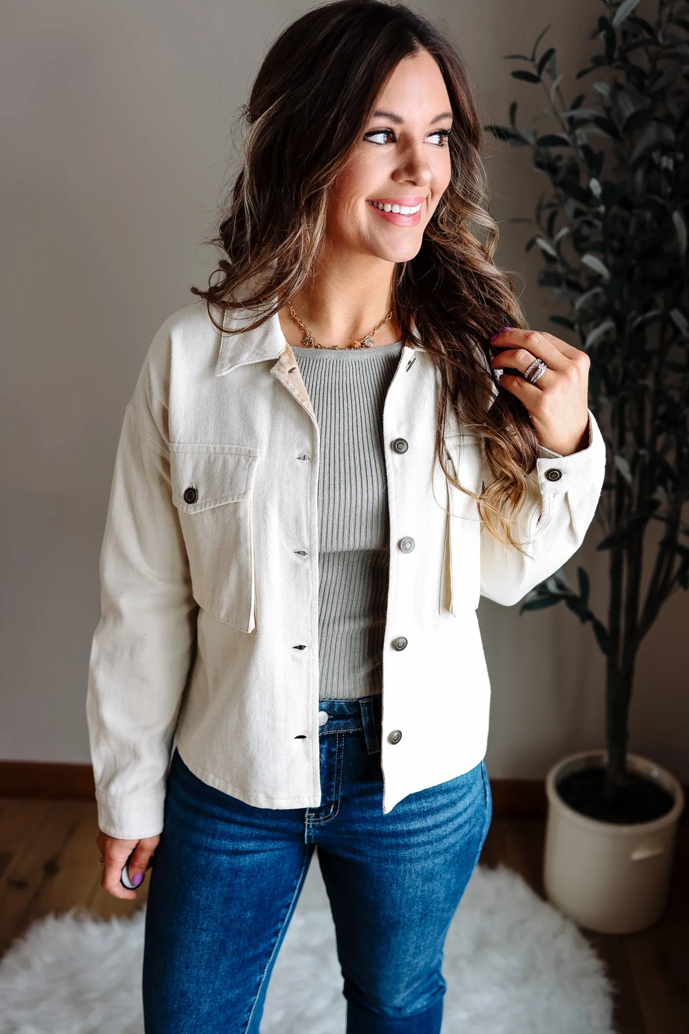 Fletcher Snow Wash Jacket - Oatmeal