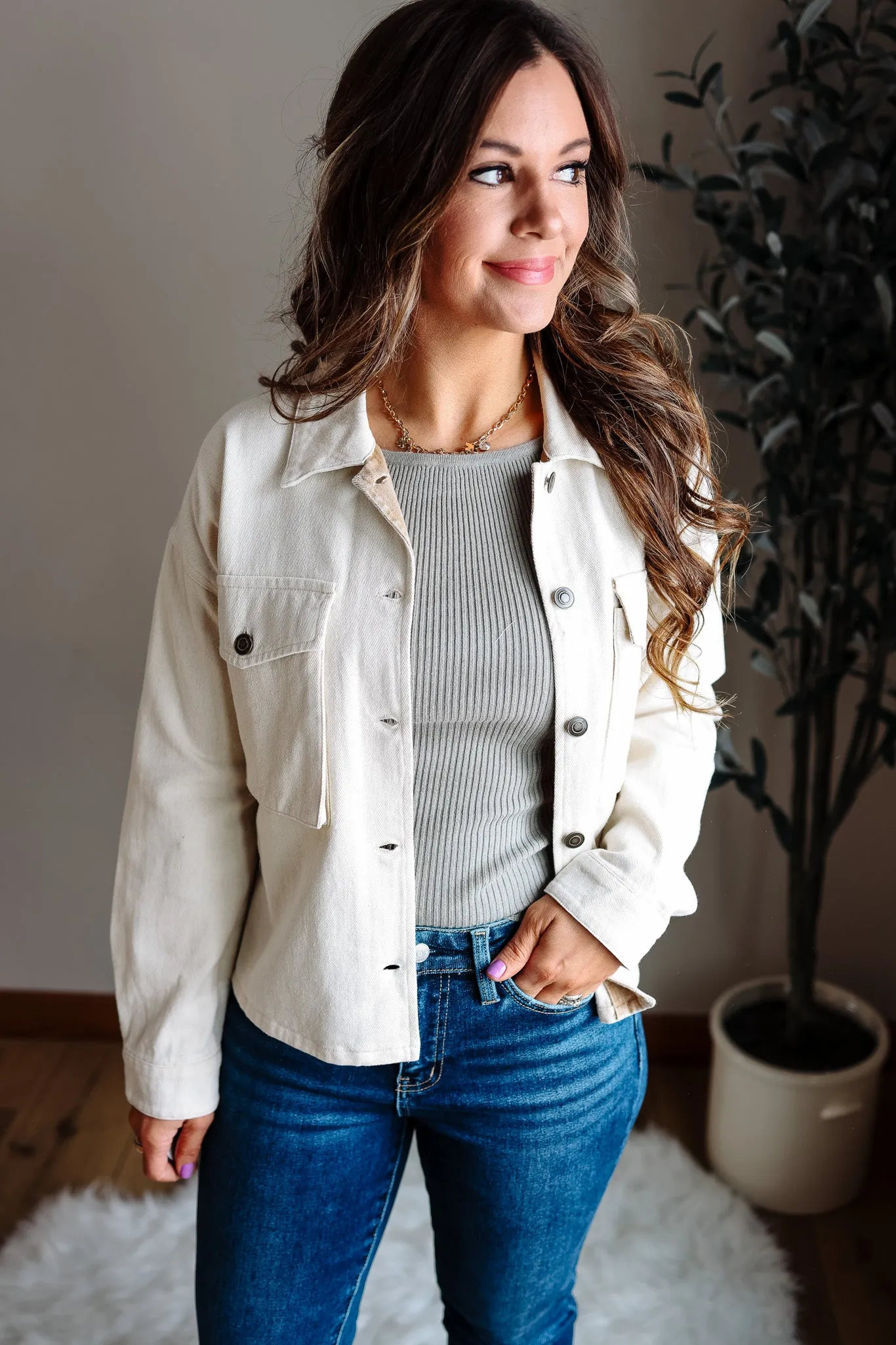 Fletcher Snow Wash Jacket - Oatmeal