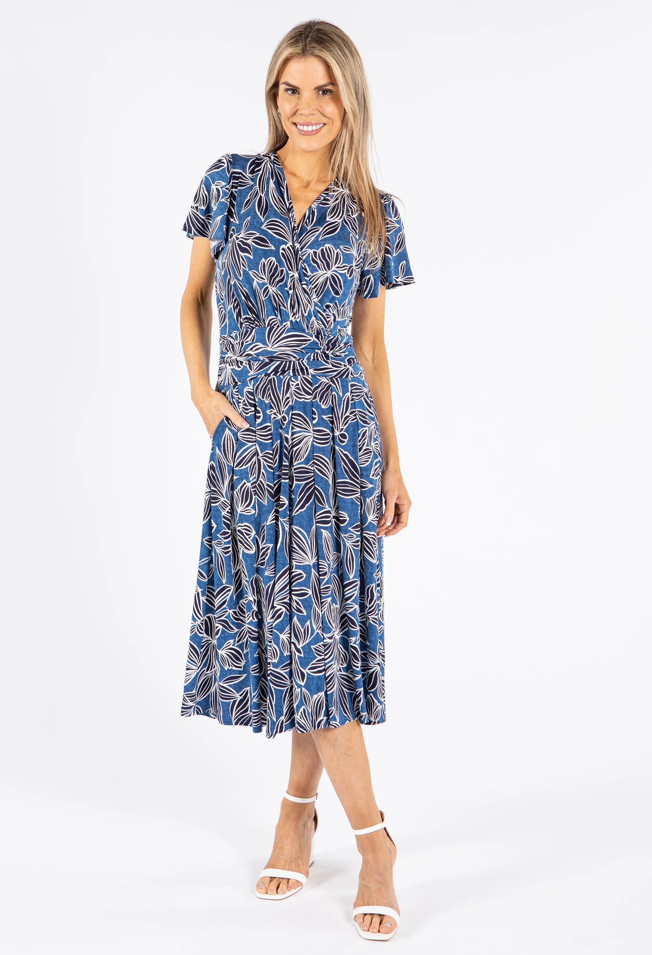Floral Tropic Print Dress