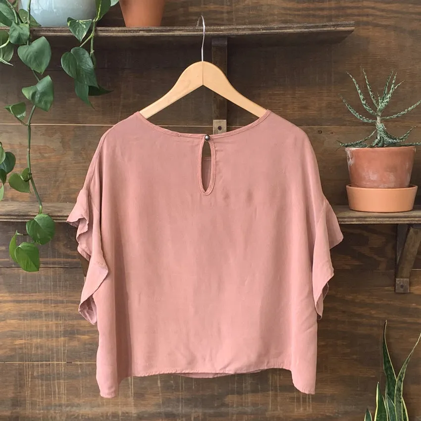 Flutter Crop Top