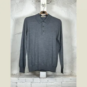 FLY 3 Linen Long Sleeve Polo
