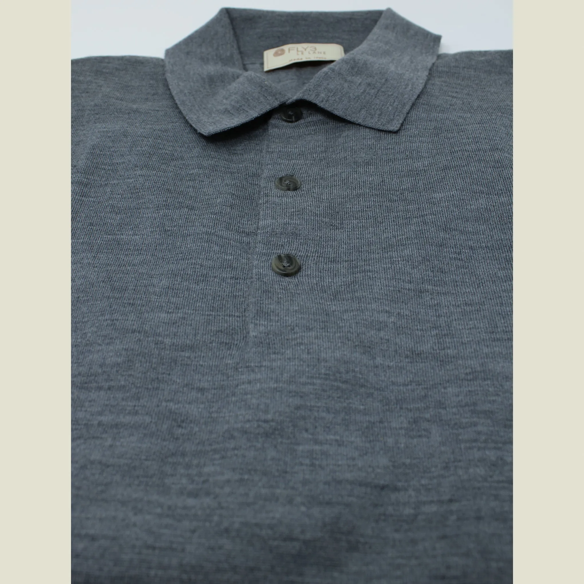 FLY 3 Linen Long Sleeve Polo