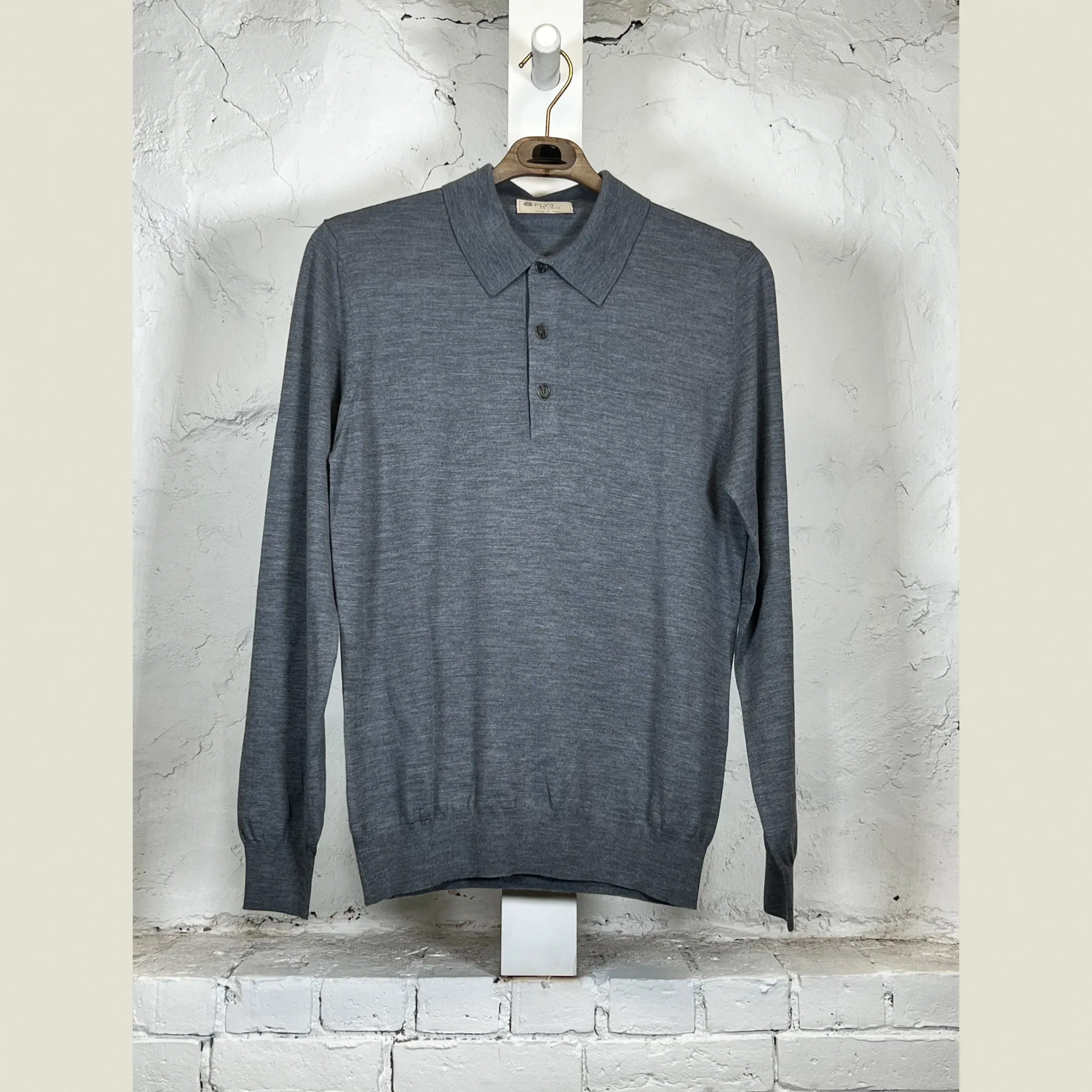 FLY 3 Linen Long Sleeve Polo