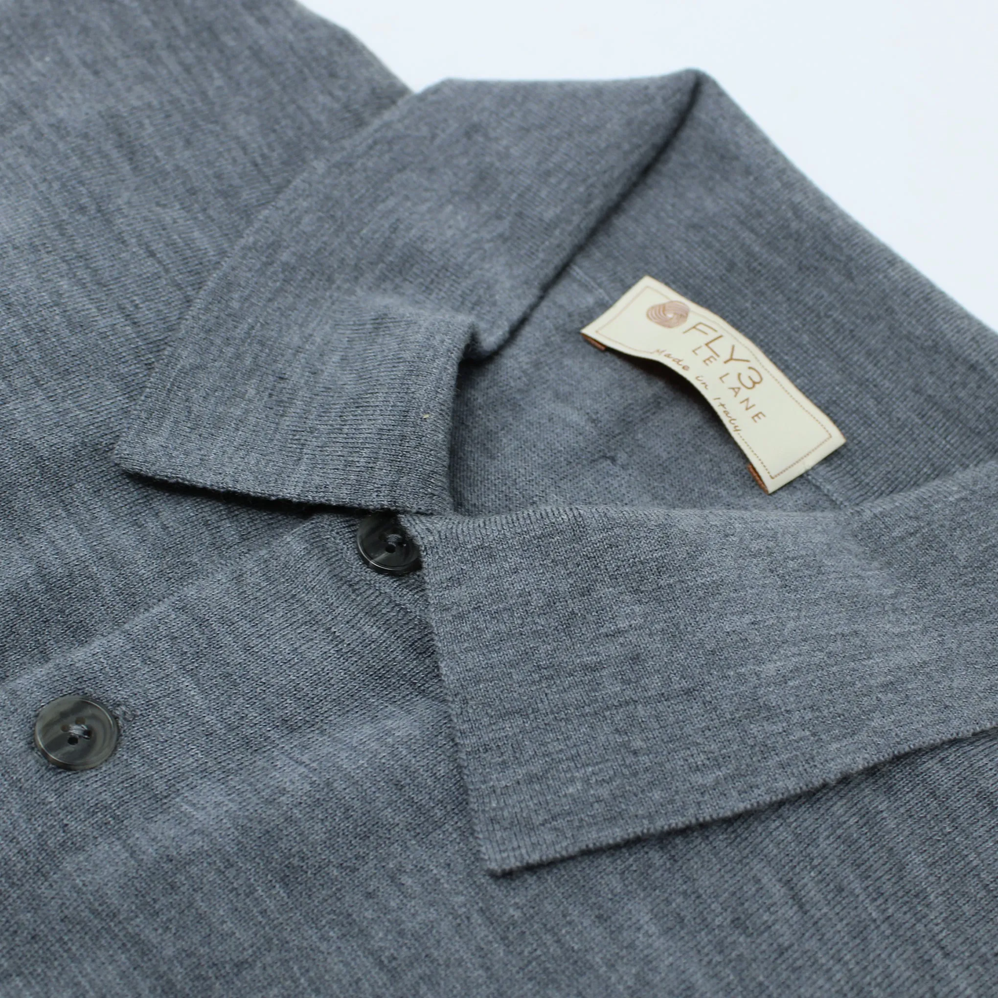 FLY 3 Linen Long Sleeve Polo