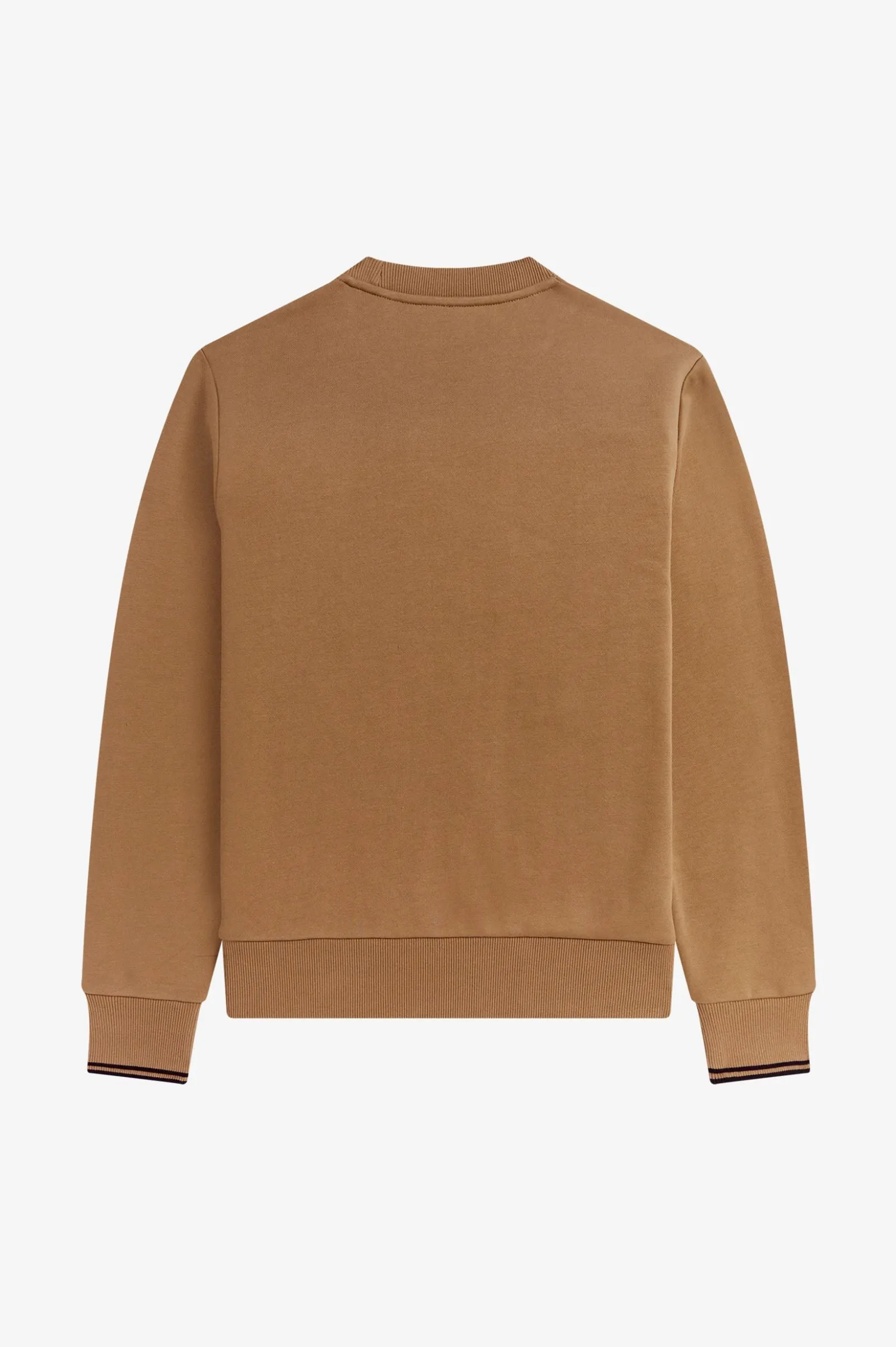 Fred Perry M7535 Crewneck Sweatshirt 363 Warm Stone