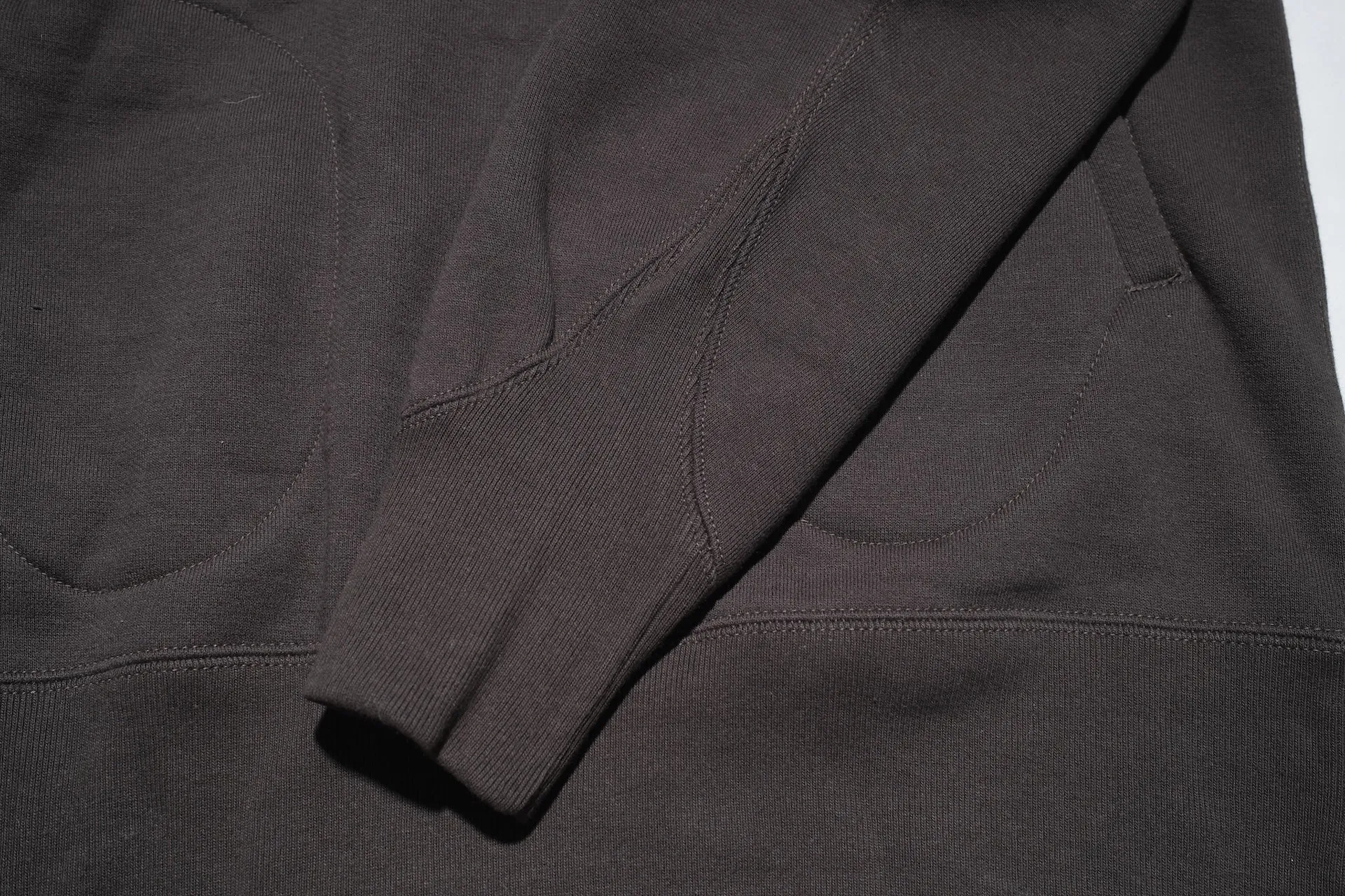 Freewheelers 12oz "Turtle Neck" Loopwheeled Sweatshirt (Jet Black)