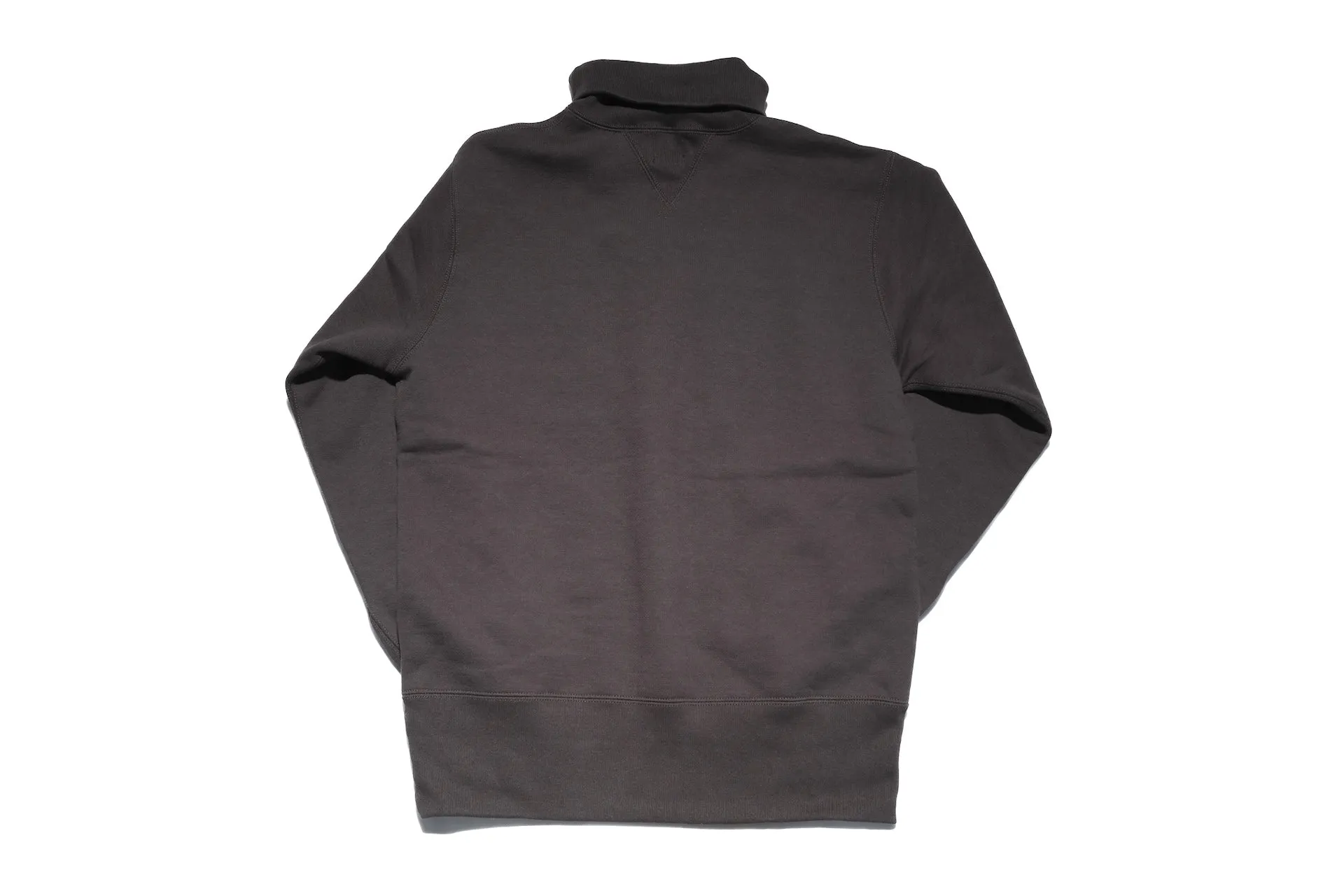 Freewheelers 12oz "Turtle Neck" Loopwheeled Sweatshirt (Jet Black)