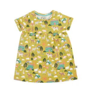 Frugi Infant Tallie Dress 500195S5xxcv Farm Life