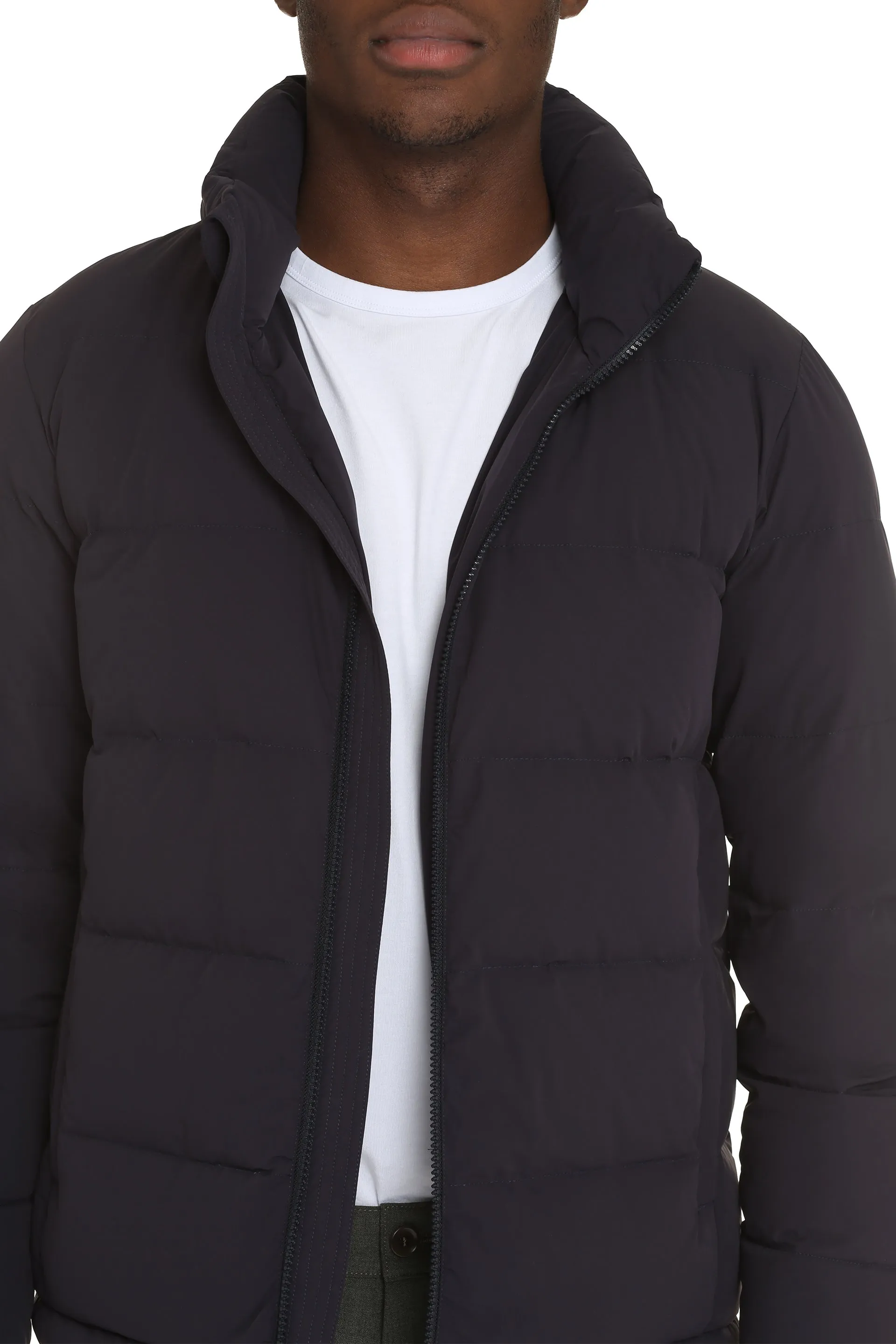 Full zip down jacket