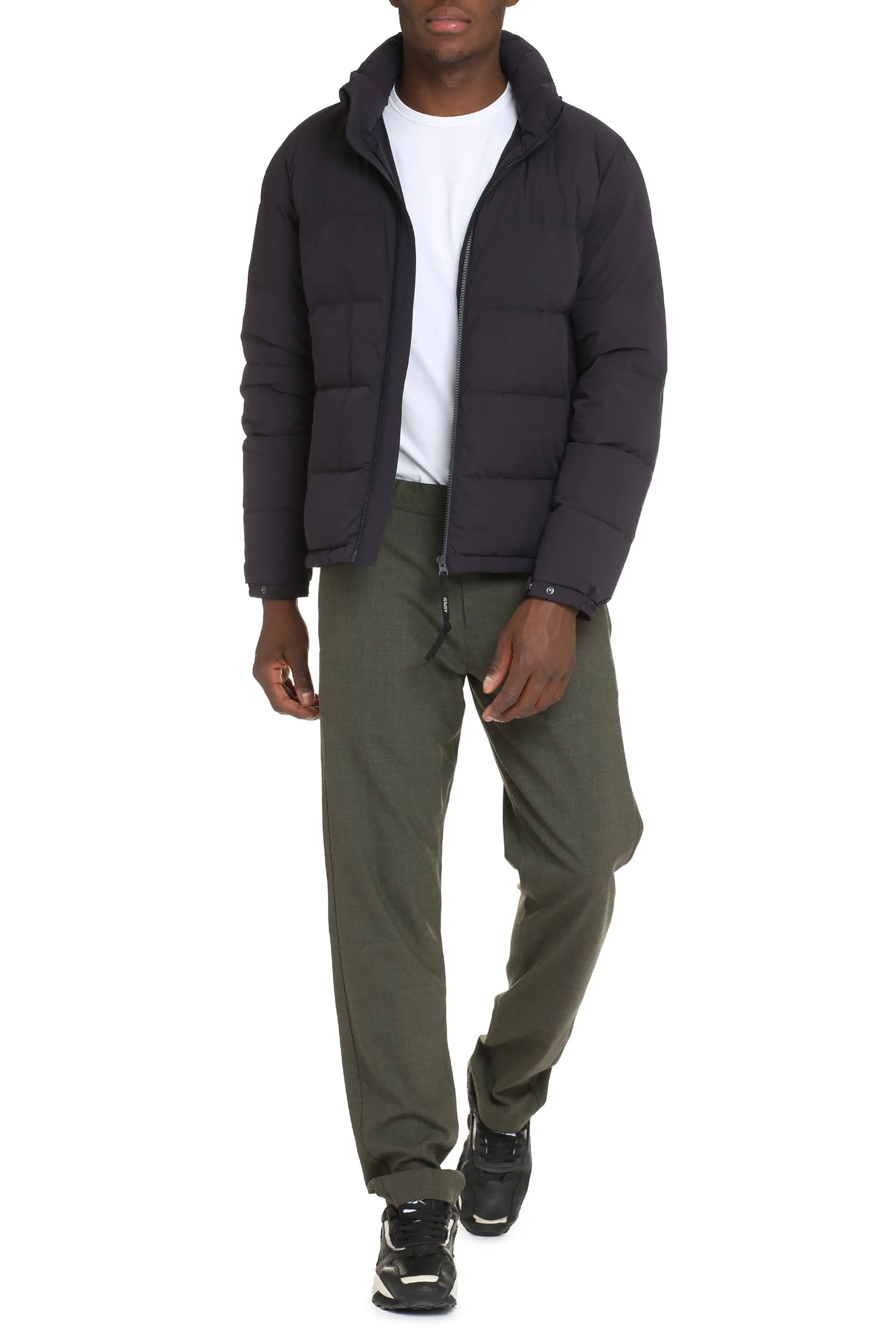 Full zip down jacket