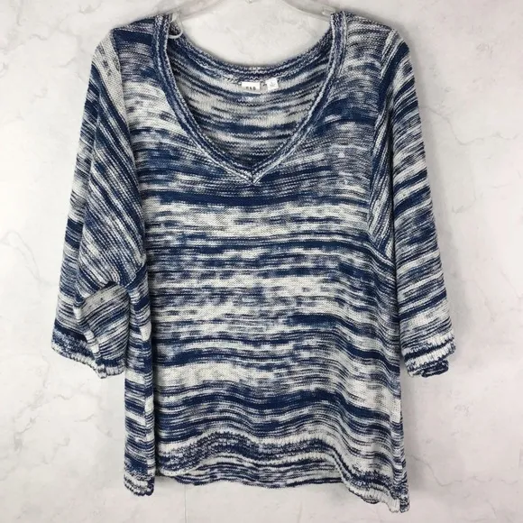 [Gap] Mesh V Neck Knit Sweater