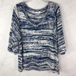 [Gap] Mesh V Neck Knit Sweater