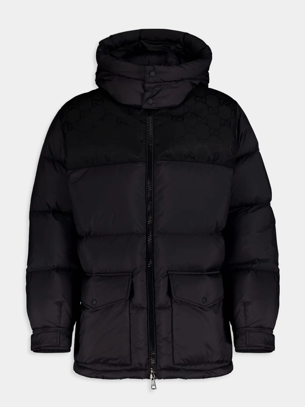 GG Inserts Detailing Puffer Jacket