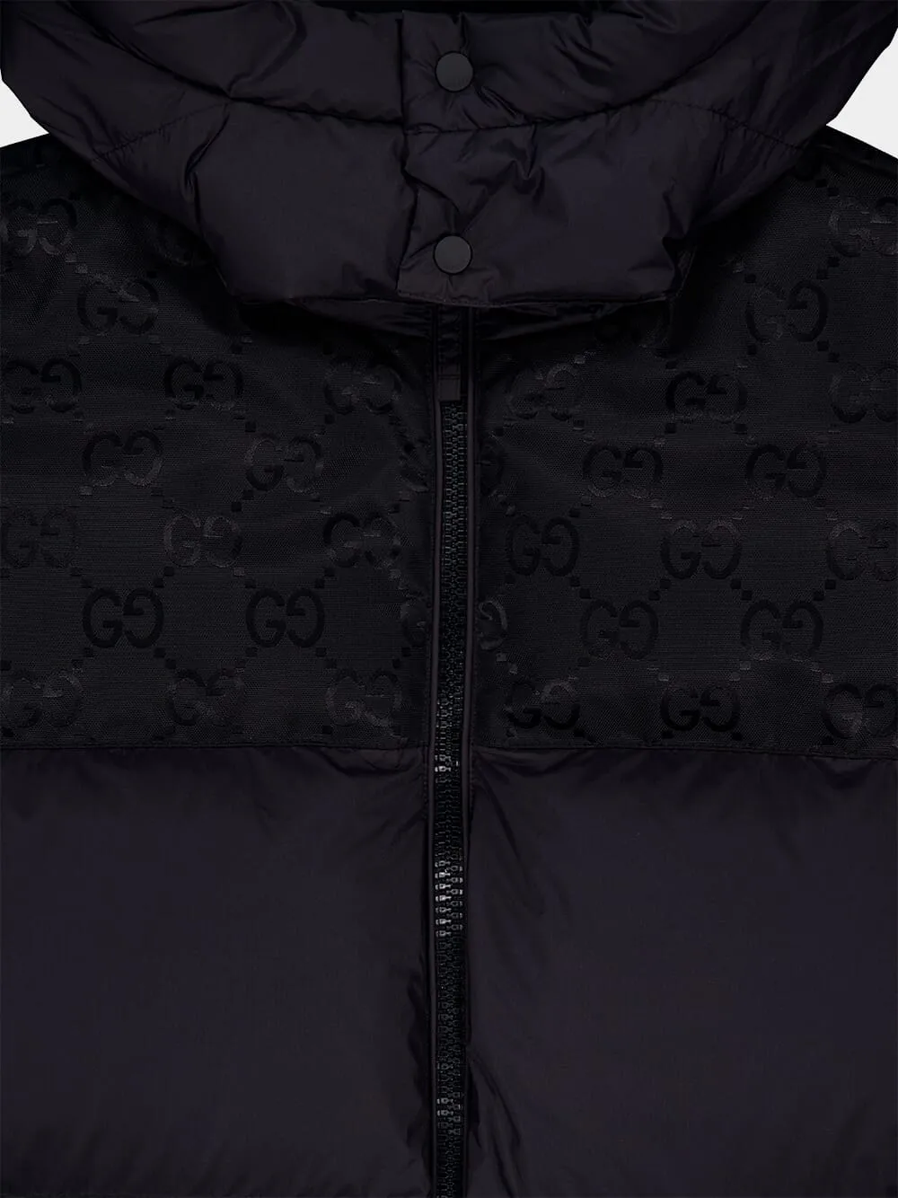 GG Inserts Detailing Puffer Jacket