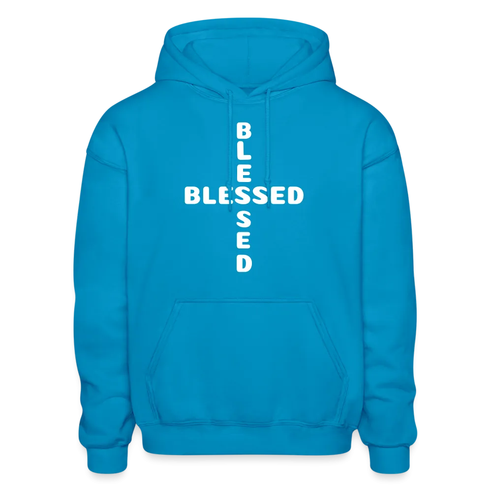 Gildan Heavy Blend Adult Hoodie that states I am Blessed
