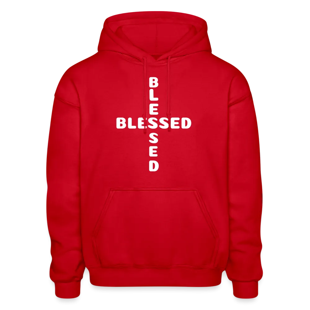 Gildan Heavy Blend Adult Hoodie that states I am Blessed