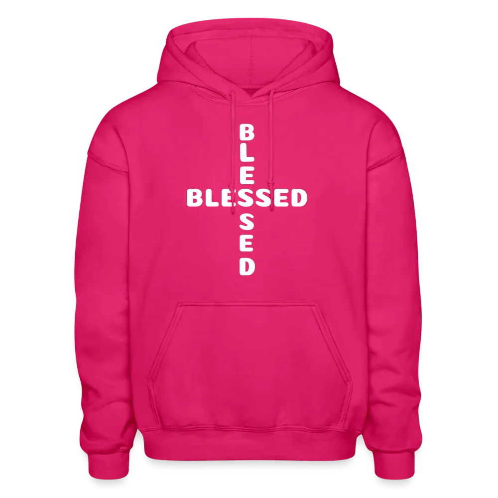 Gildan Heavy Blend Adult Hoodie that states I am Blessed