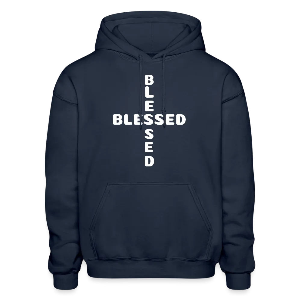 Gildan Heavy Blend Adult Hoodie that states I am Blessed