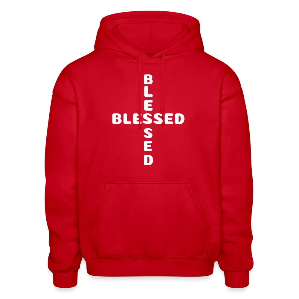 Gildan Heavy Blend Adult Hoodie that states I am Blessed