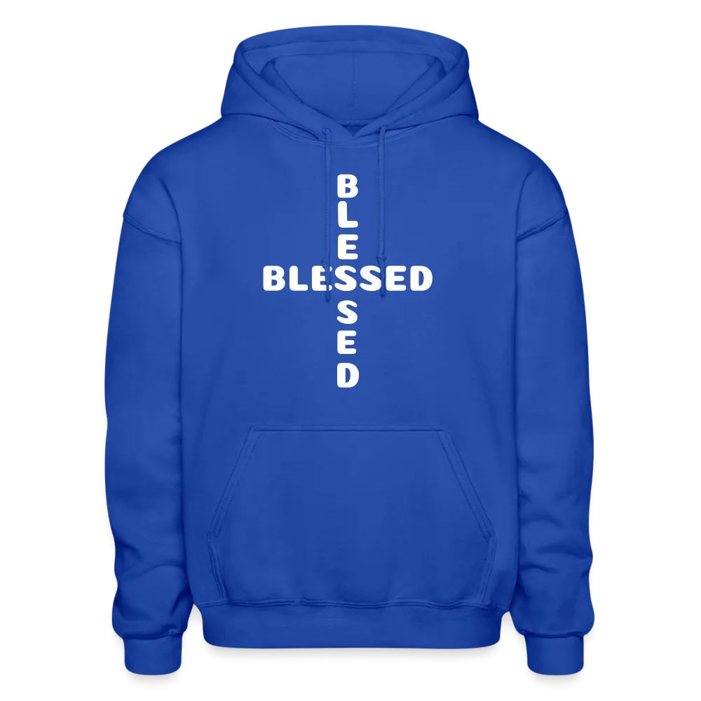 Gildan Heavy Blend Adult Hoodie that states I am Blessed