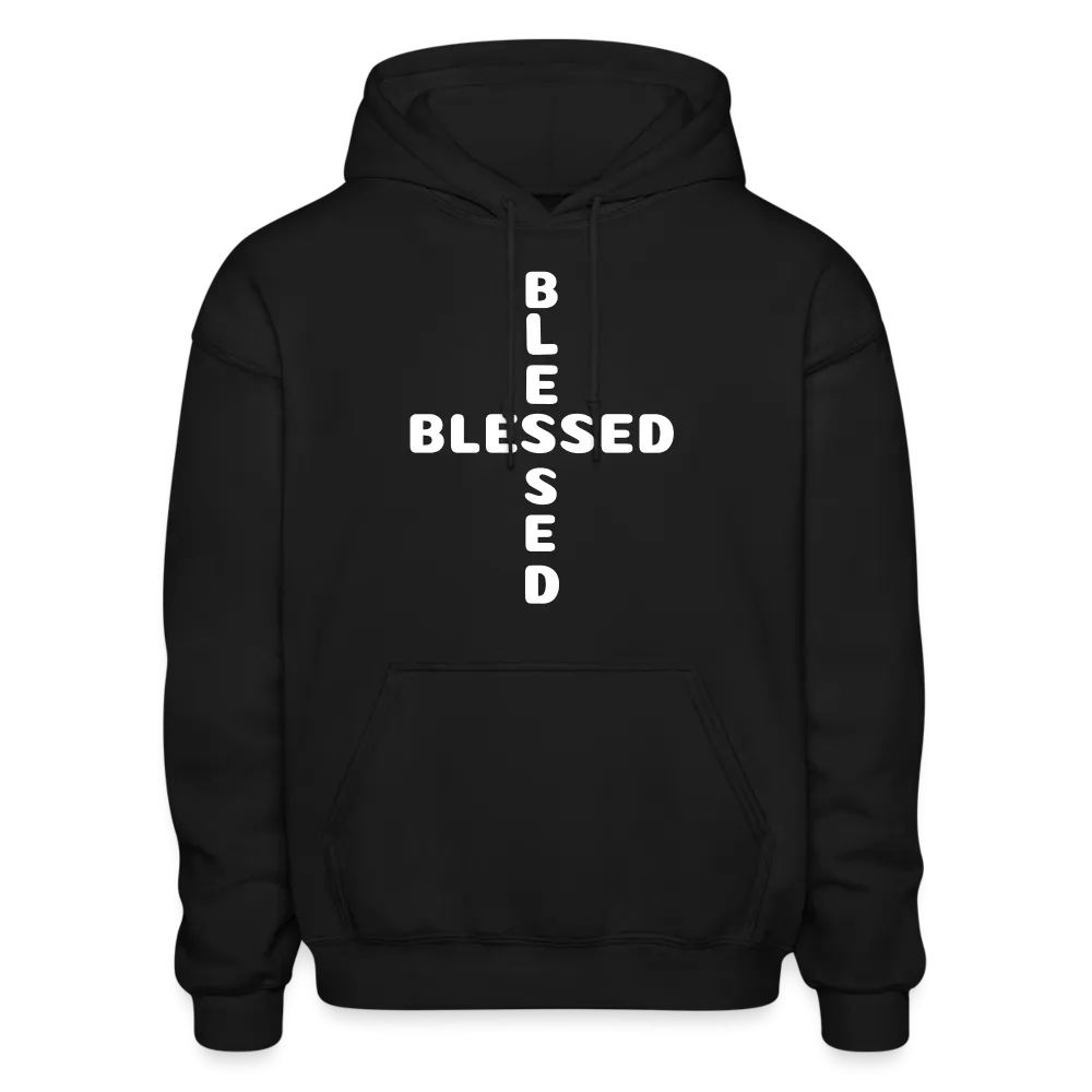 Gildan Heavy Blend Adult Hoodie that states I am Blessed