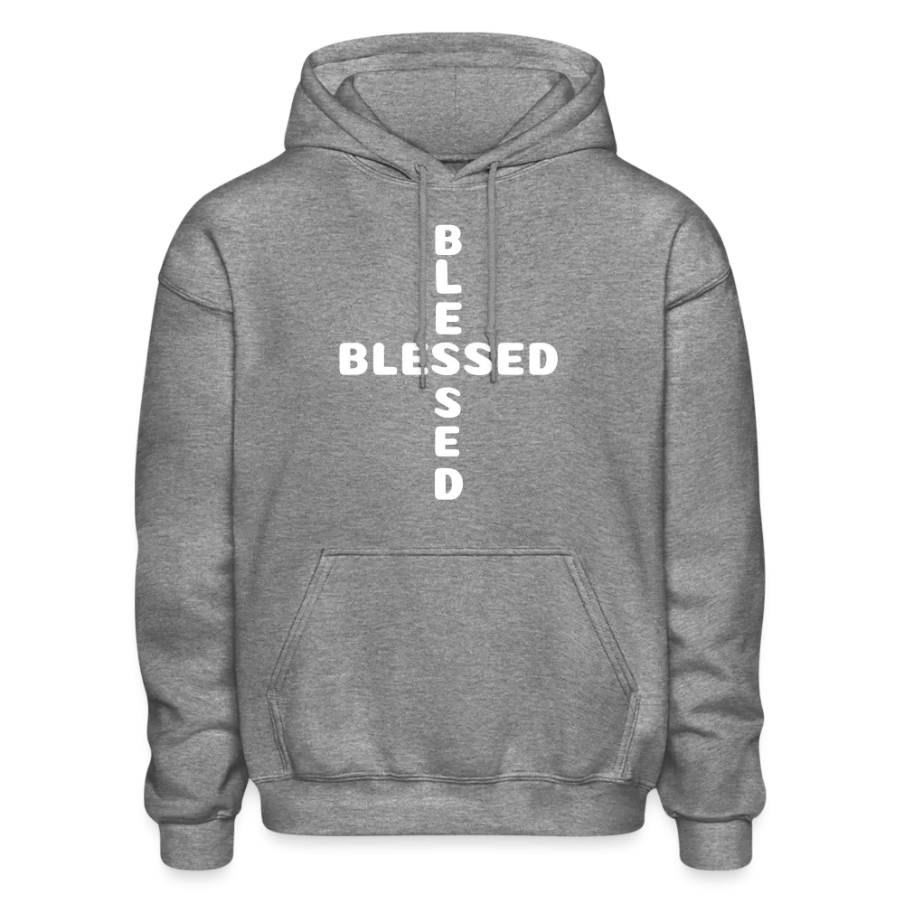 Gildan Heavy Blend Adult Hoodie that states I am Blessed