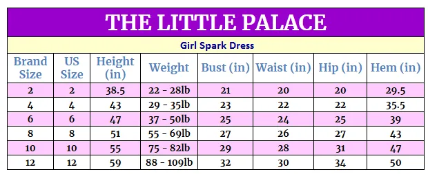 Girl Spark dress