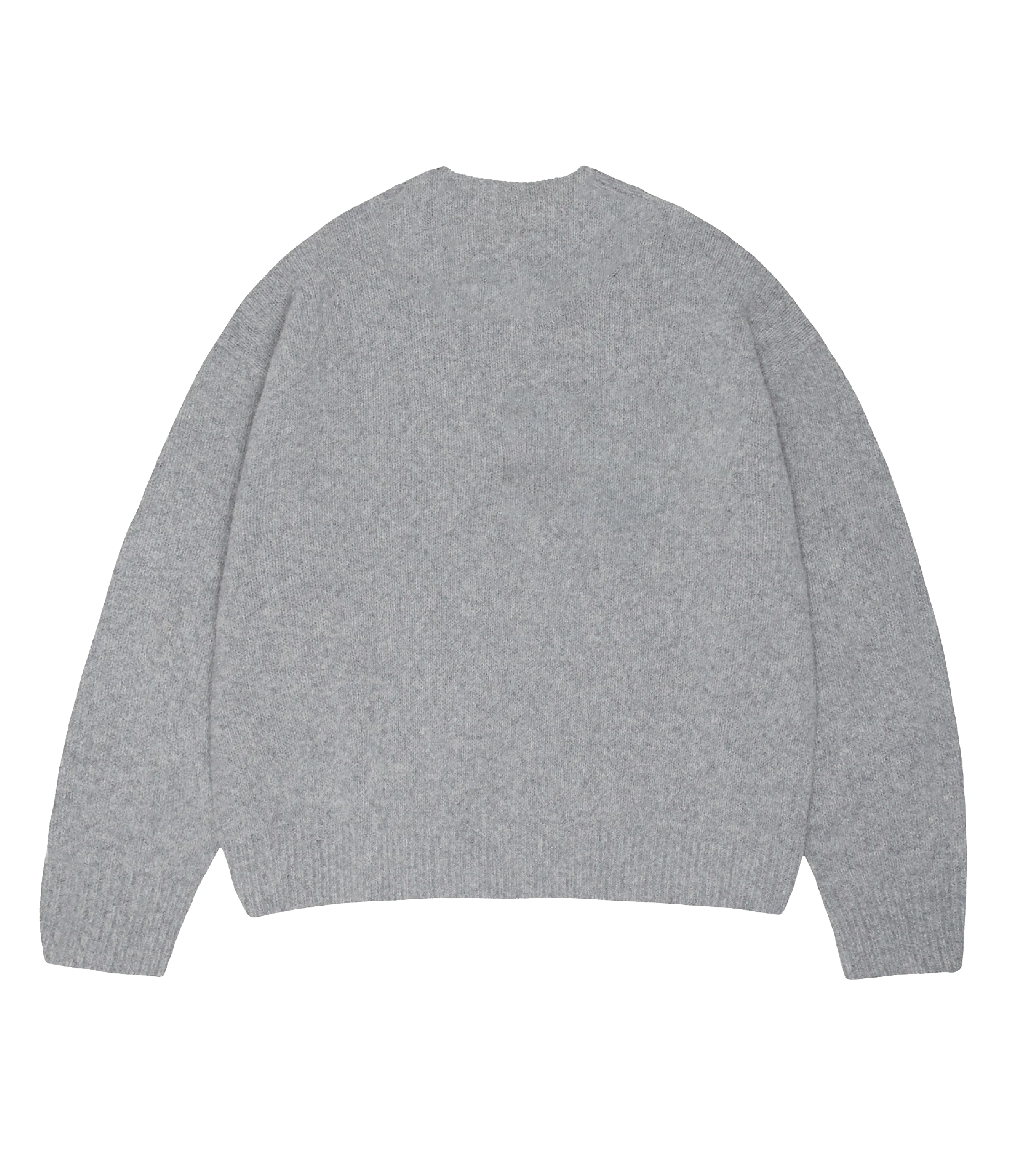 Grey Juvenile Logo Knit Sweater