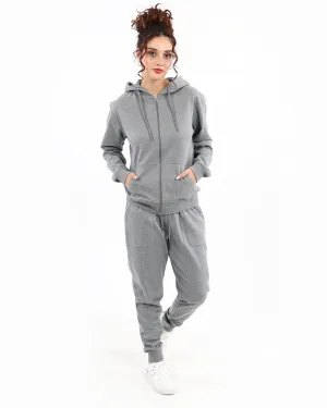Grey Zip-Up Hoodie