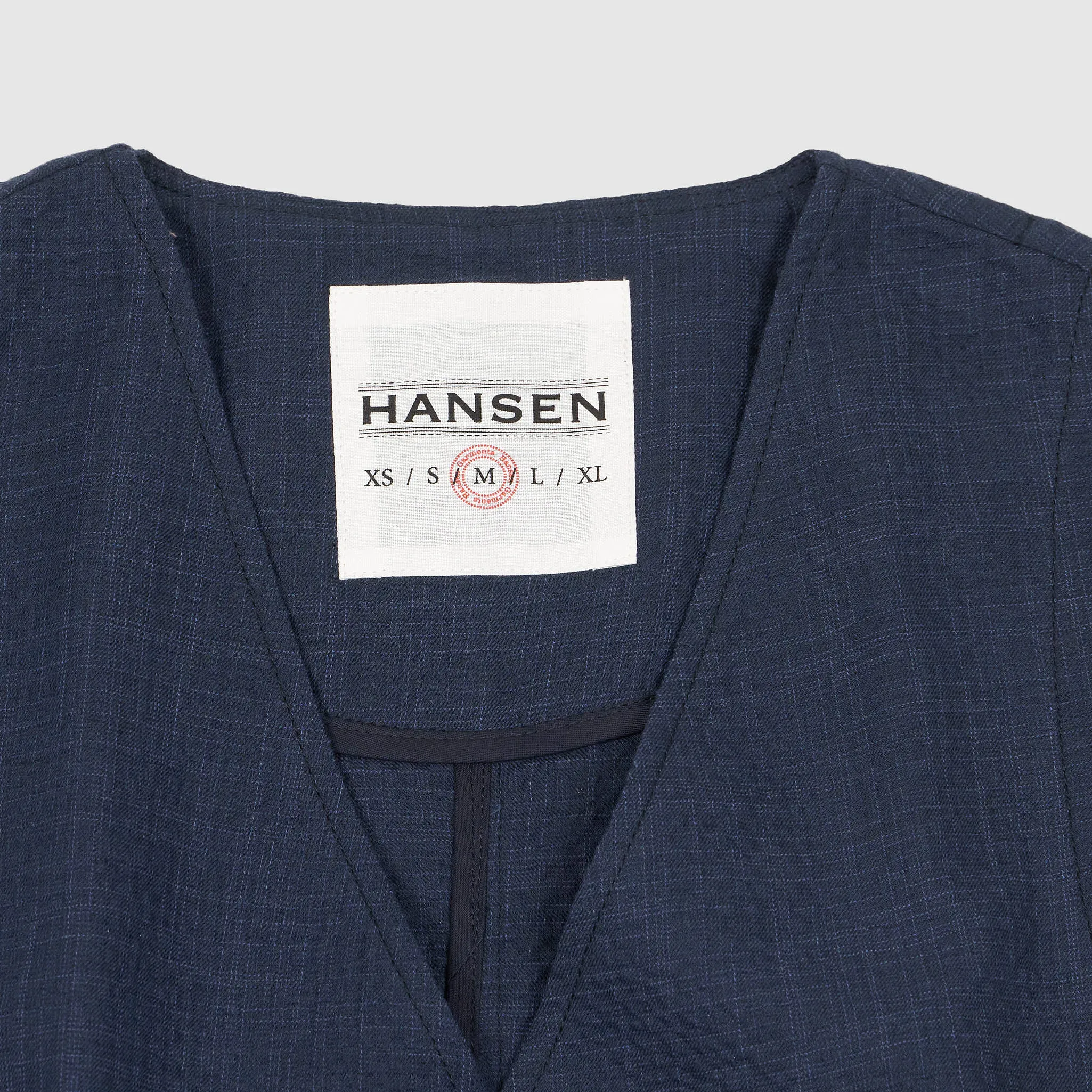 Hansen Daniel Seersucker Waistcoat