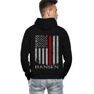 Hansen Firefighter Gildan Heavy Blend Adult Hoodie