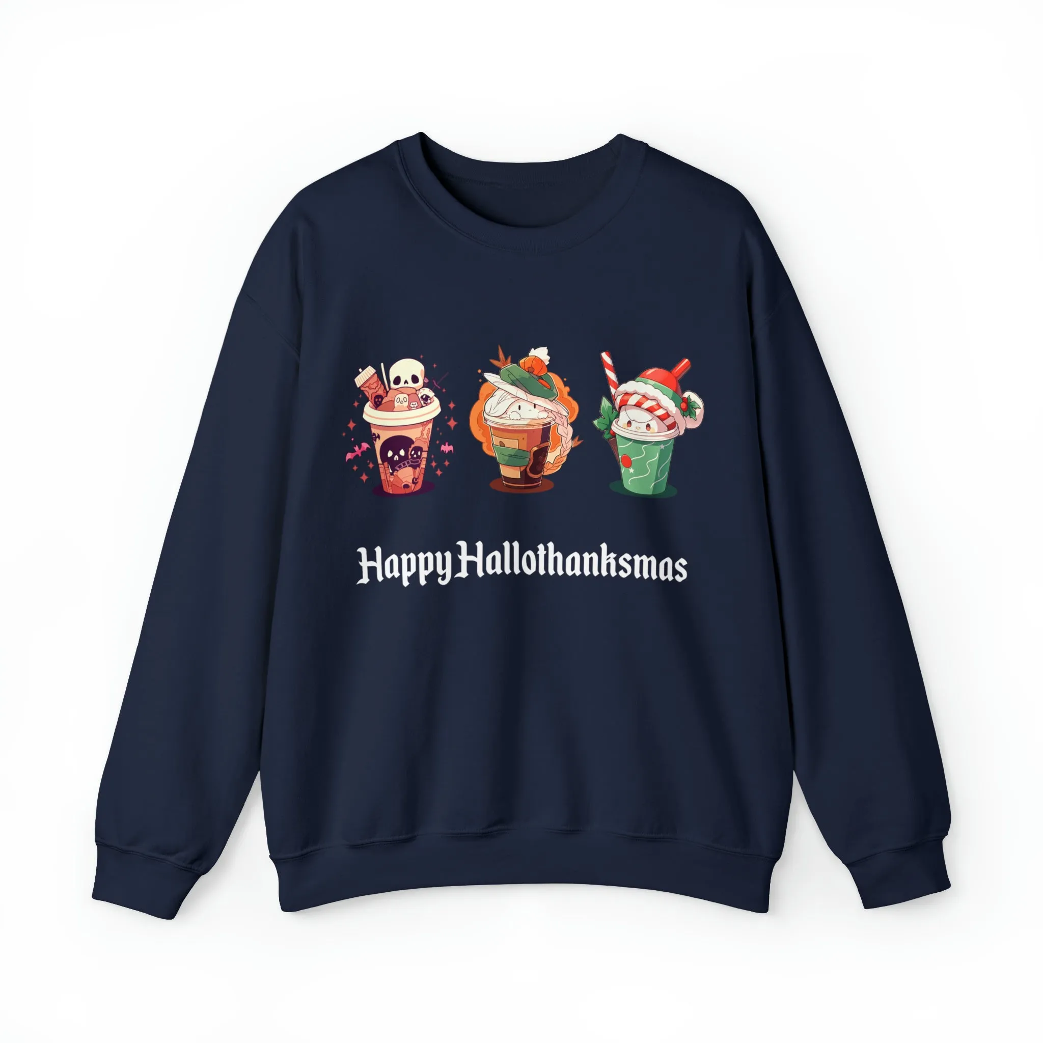 Happy Hallothanksmas - Unisex Heavy Blend™ Sweatshirt