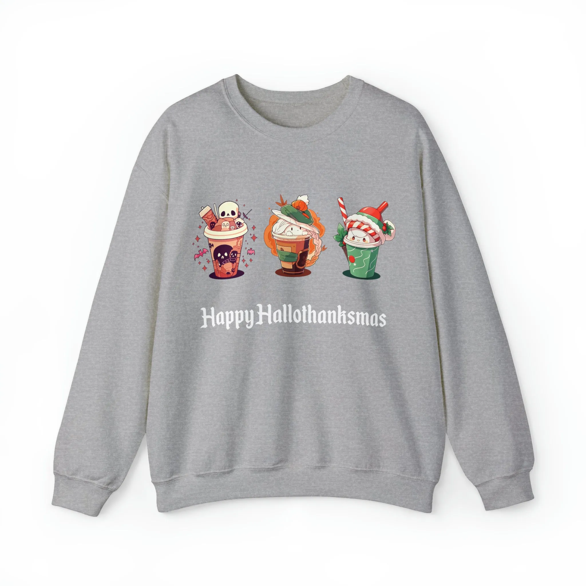 Happy Hallothanksmas - Unisex Heavy Blend™ Sweatshirt