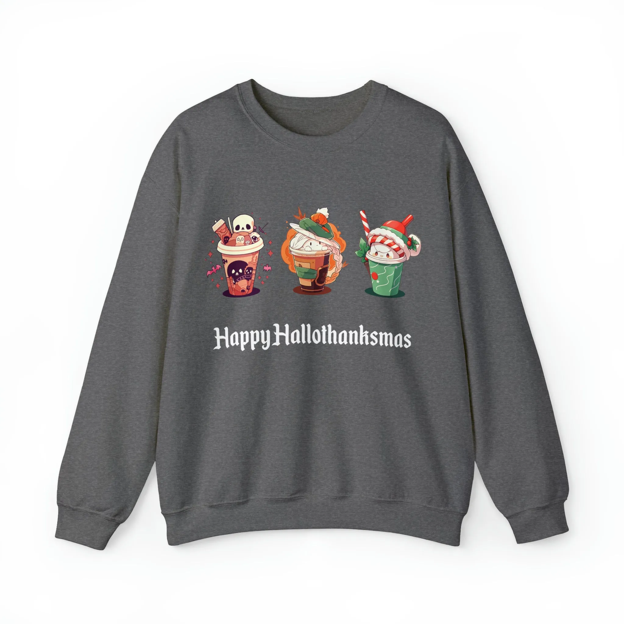 Happy Hallothanksmas - Unisex Heavy Blend™ Sweatshirt