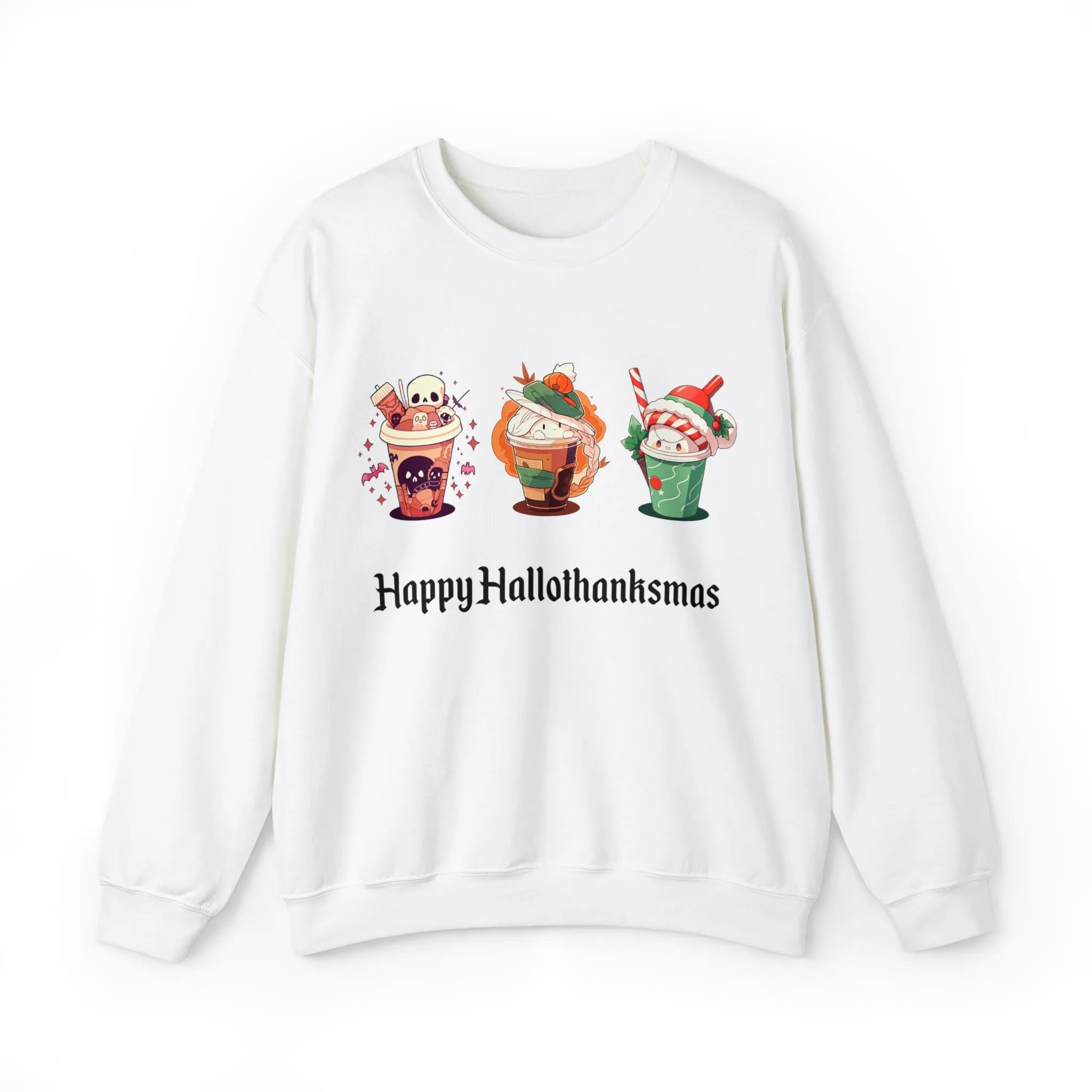 Happy Hallothanksmas - Unisex Heavy Blend™ Sweatshirt