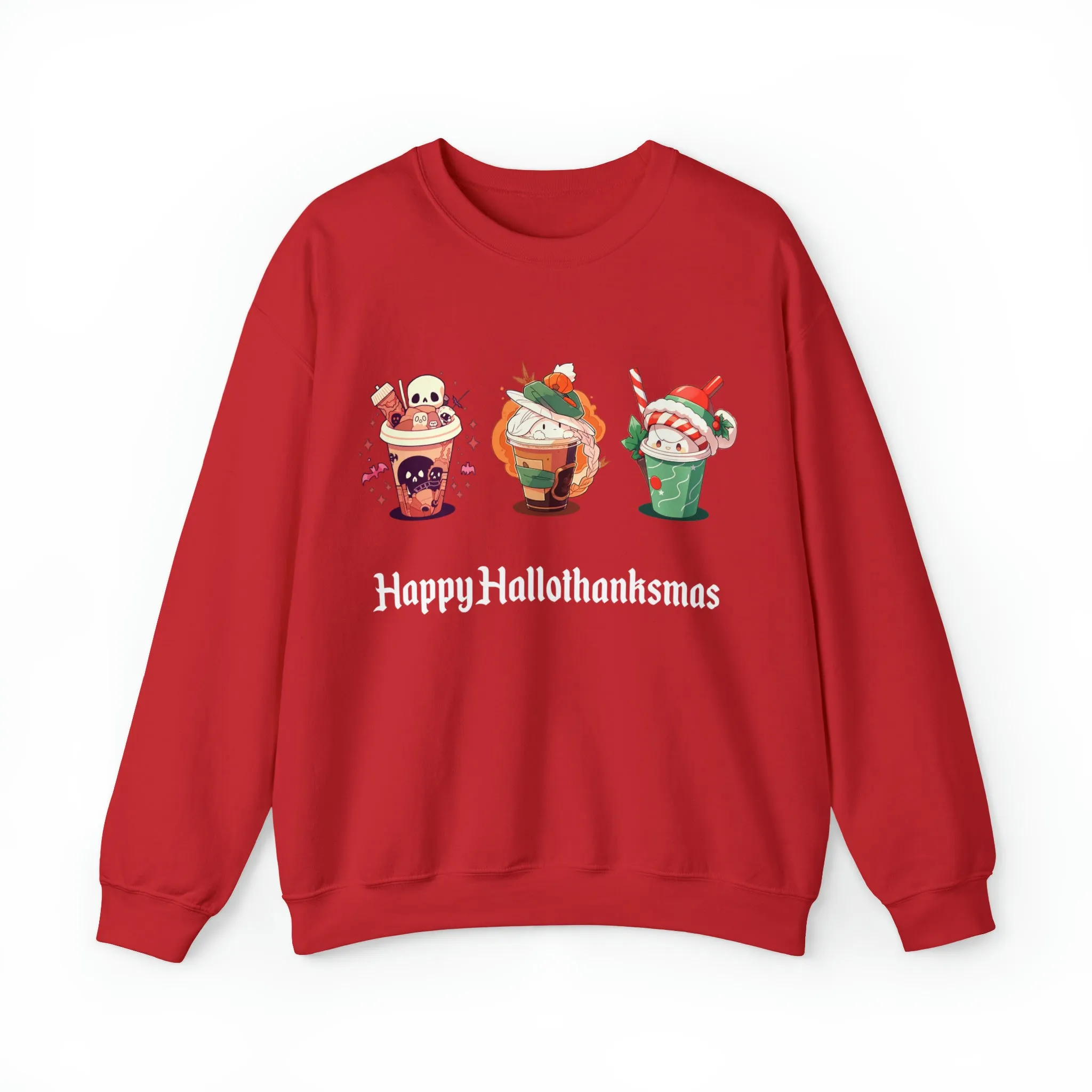 Happy Hallothanksmas - Unisex Heavy Blend™ Sweatshirt