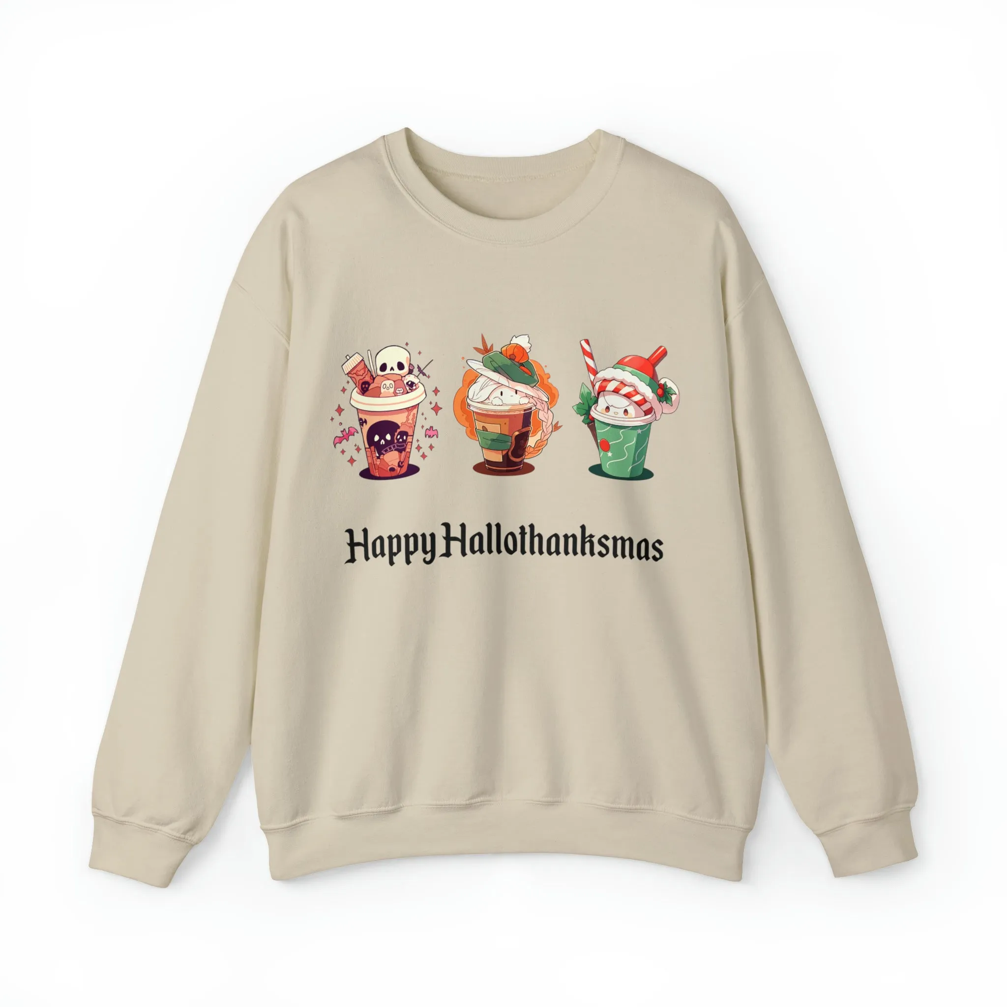 Happy Hallothanksmas - Unisex Heavy Blend™ Sweatshirt